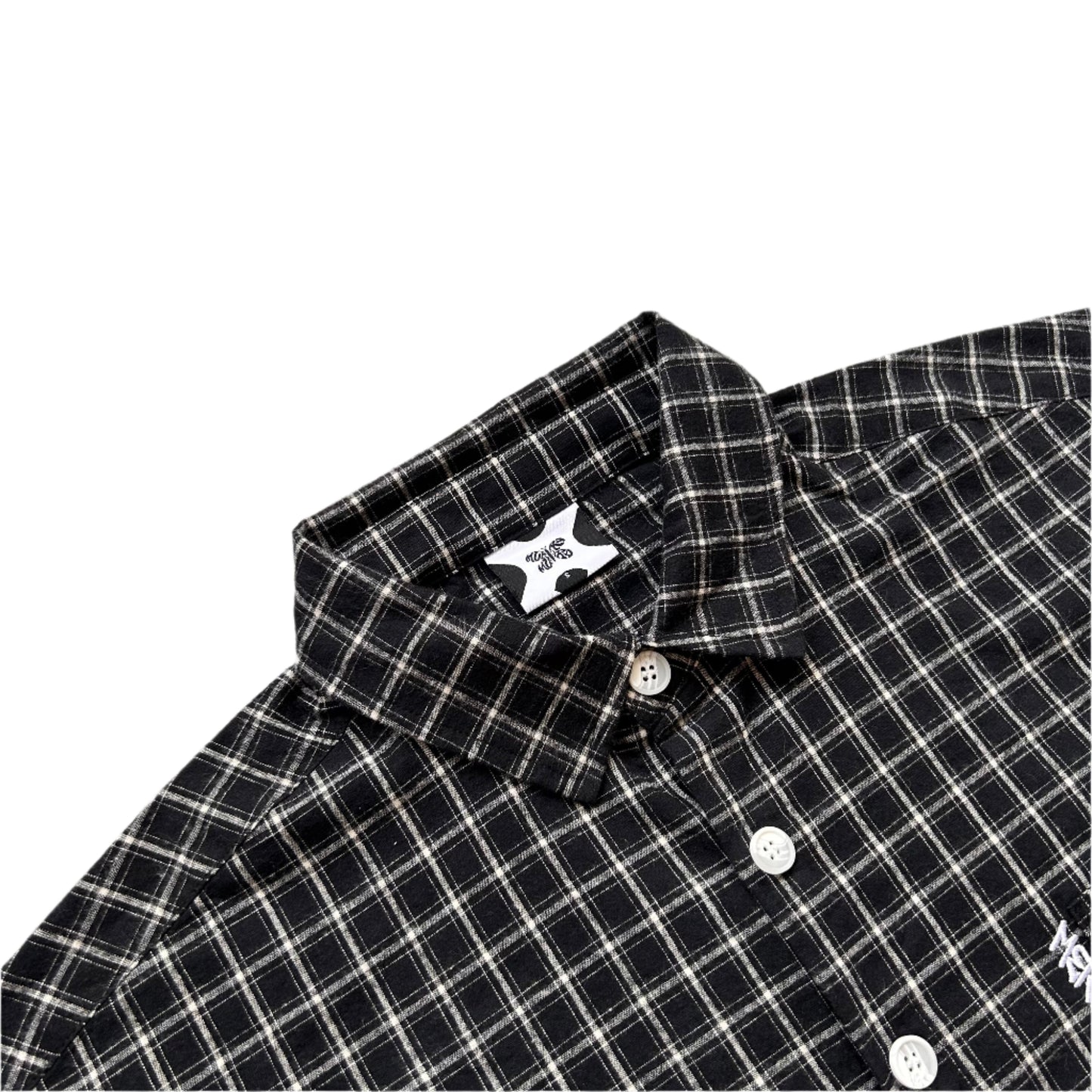 Plaid Shirt (Black)