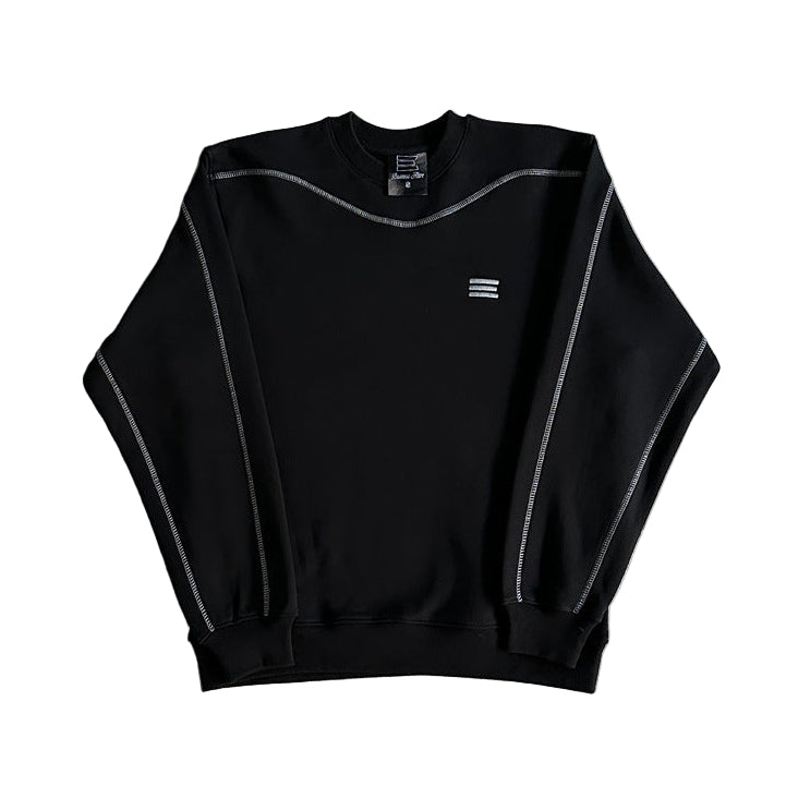Black Kroen Crewneck Sweater