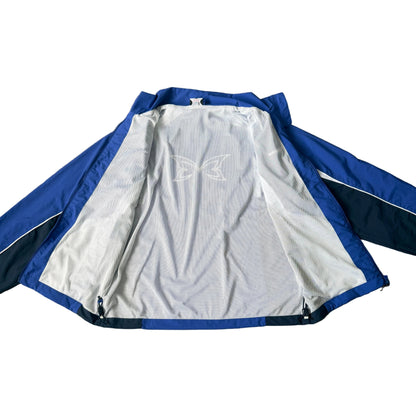 Piping Nylon Tracksuit Jacket (Blue)