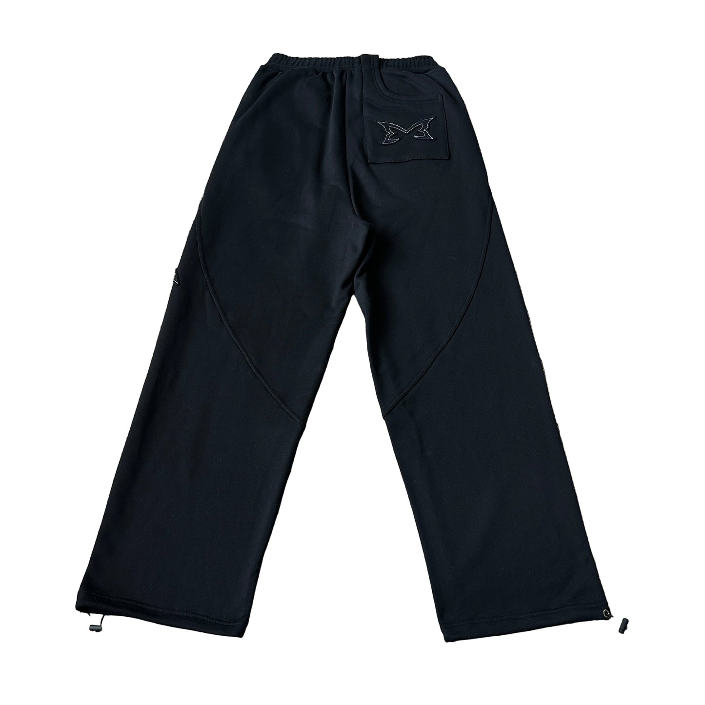Reverse Bigstep Joggers (Black)