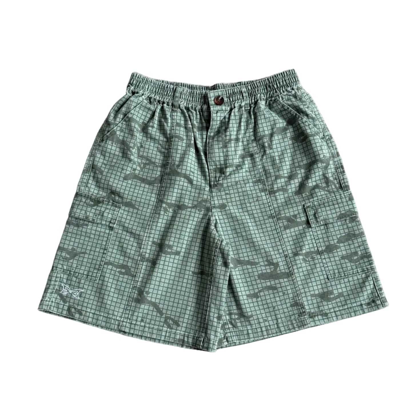 Grid Camo Shorts