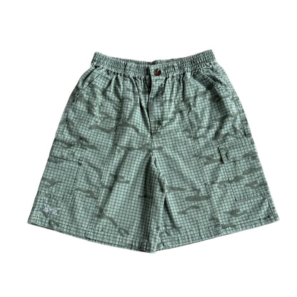 Grid Camo Shorts