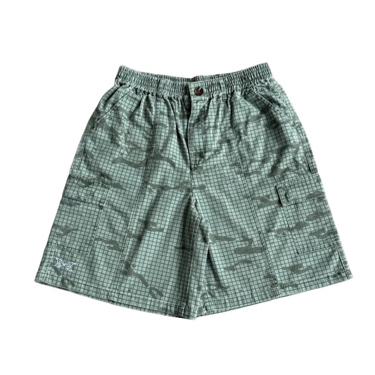 Grid Camo Shorts