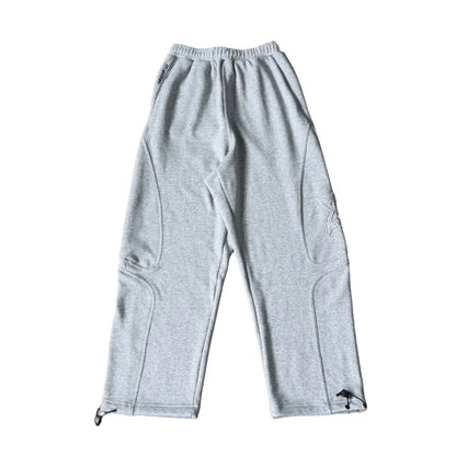 Split Panel Joggers (Grey)