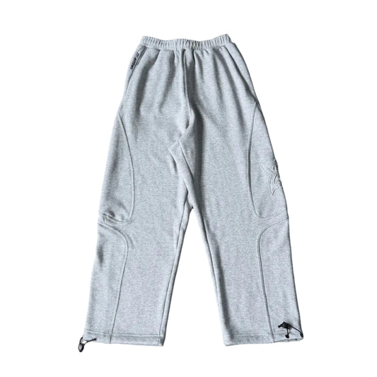 Split Panel Joggers (Grey)