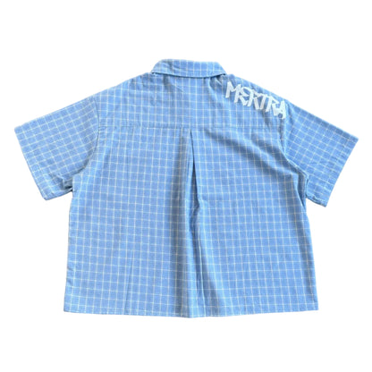 Plaid Shirt (Light Blue)