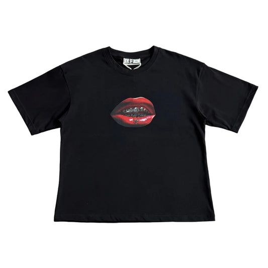 DP Crimson Lips Tee (Black)