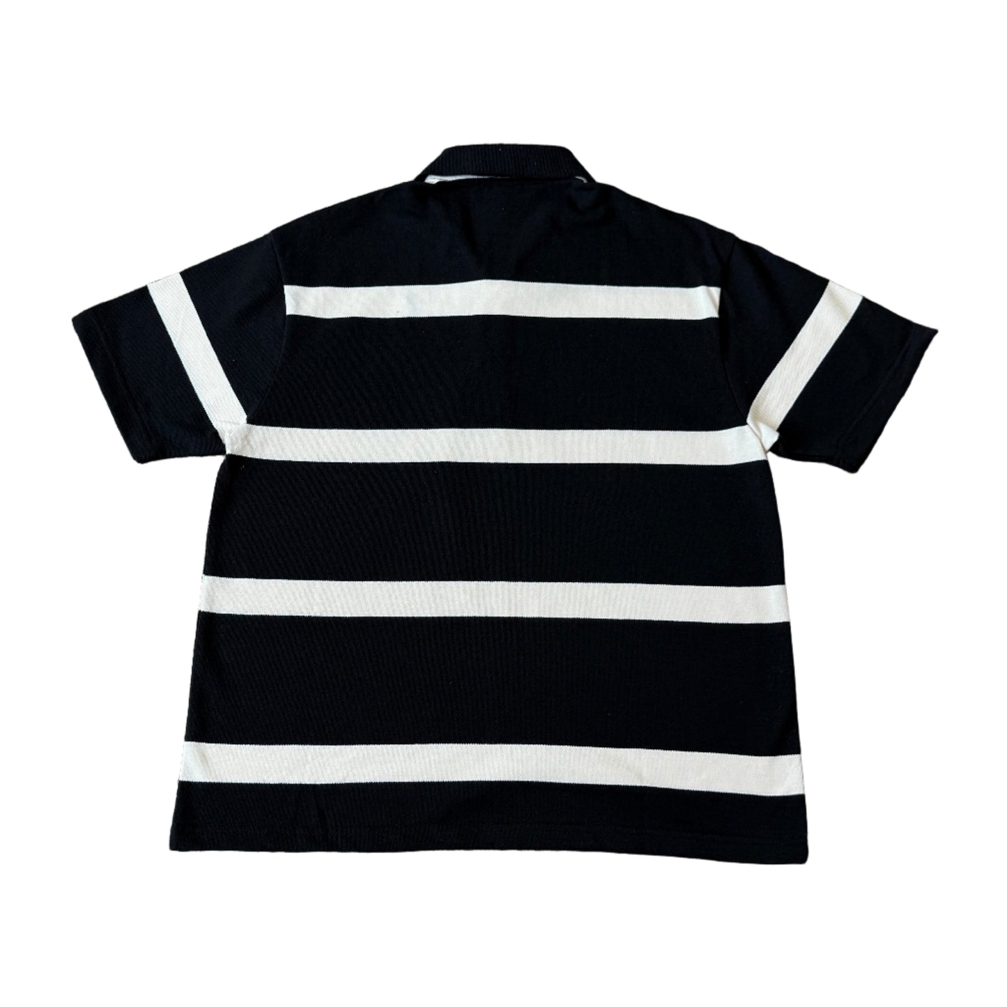 "on air" striped Polo T Shirt