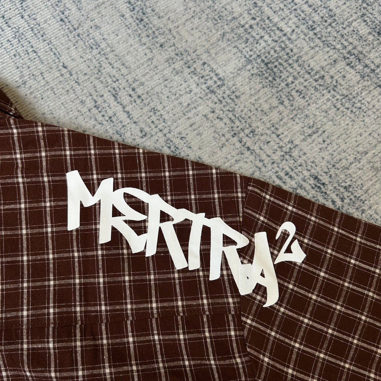 Plaid Shirt (Brown)