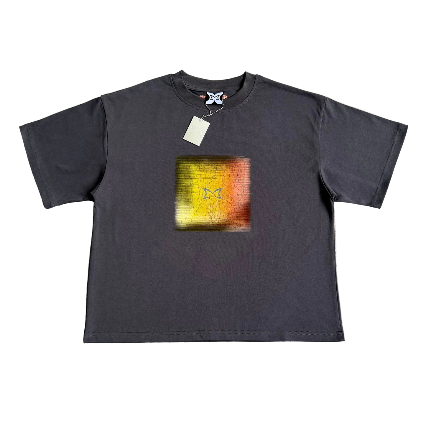 Cracked Tee (Charcoal)