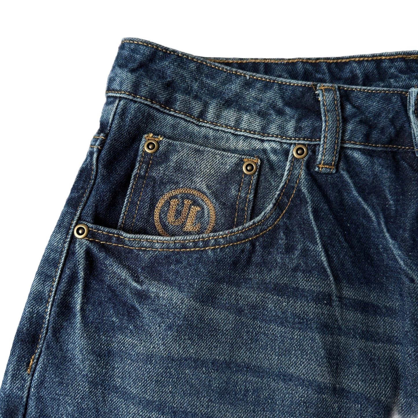 Ultralight Stud Denim Jorts