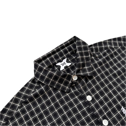Plaid Shirt (Black)