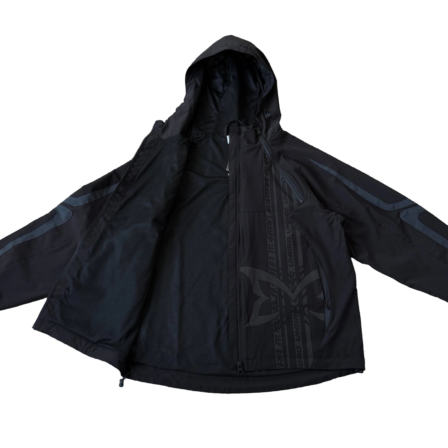 Technical Reflective Jacket Black