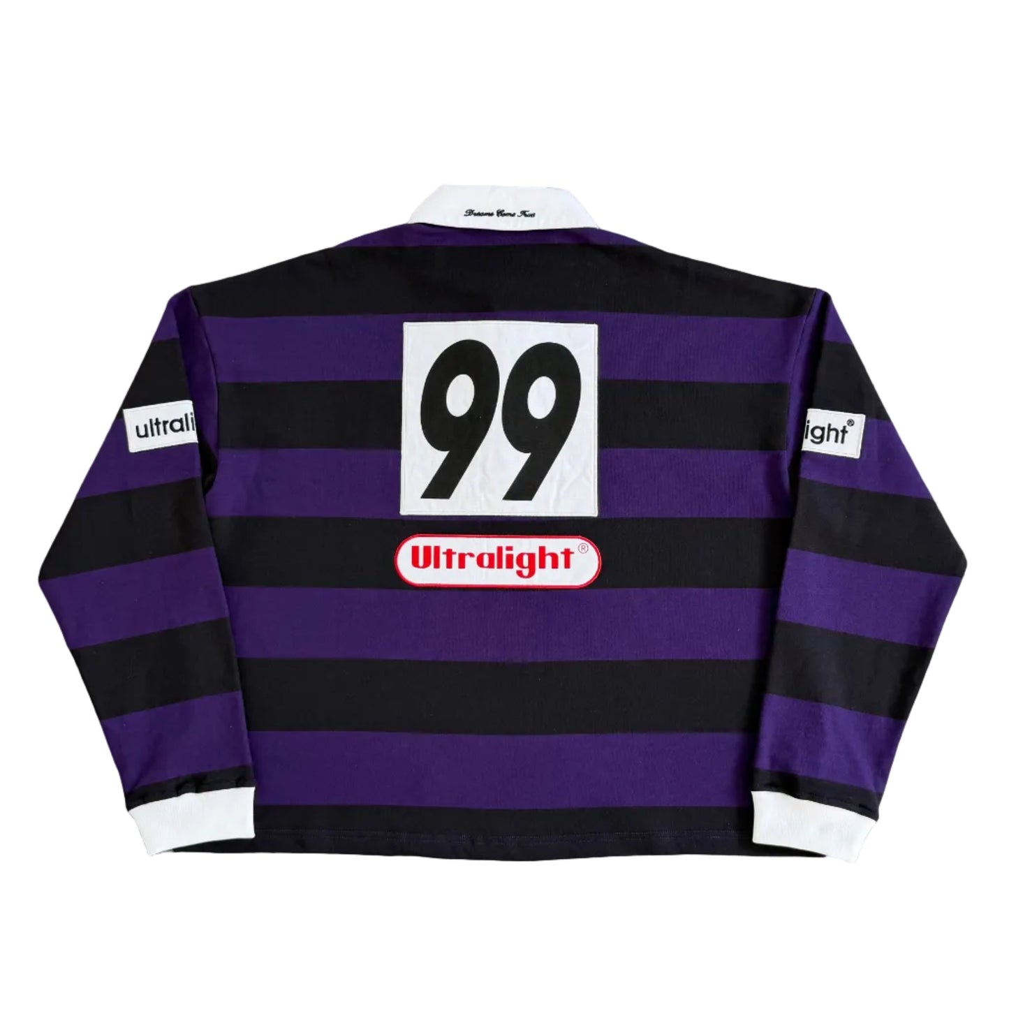 TL Lapel Long Sleeve Polo (Purple)