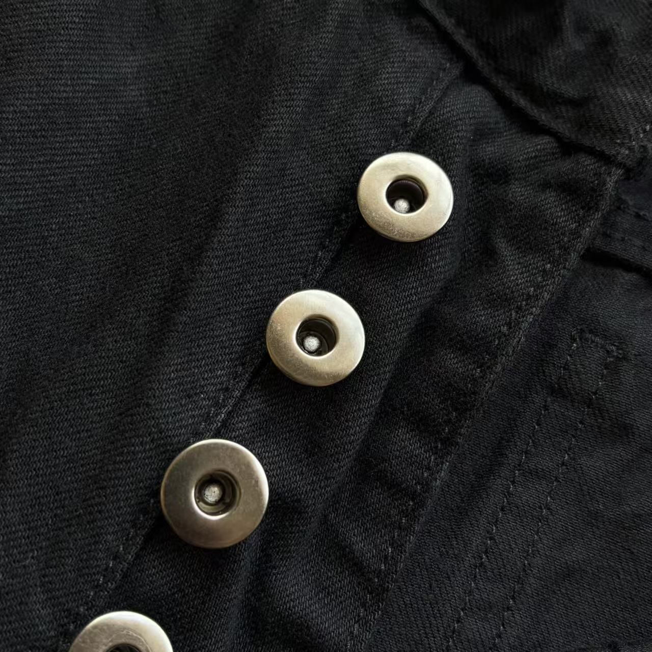 Jet Black Selvedge Denim Jeans