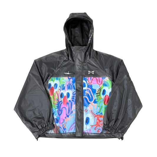 Slawn Translucent Jacket (Black)