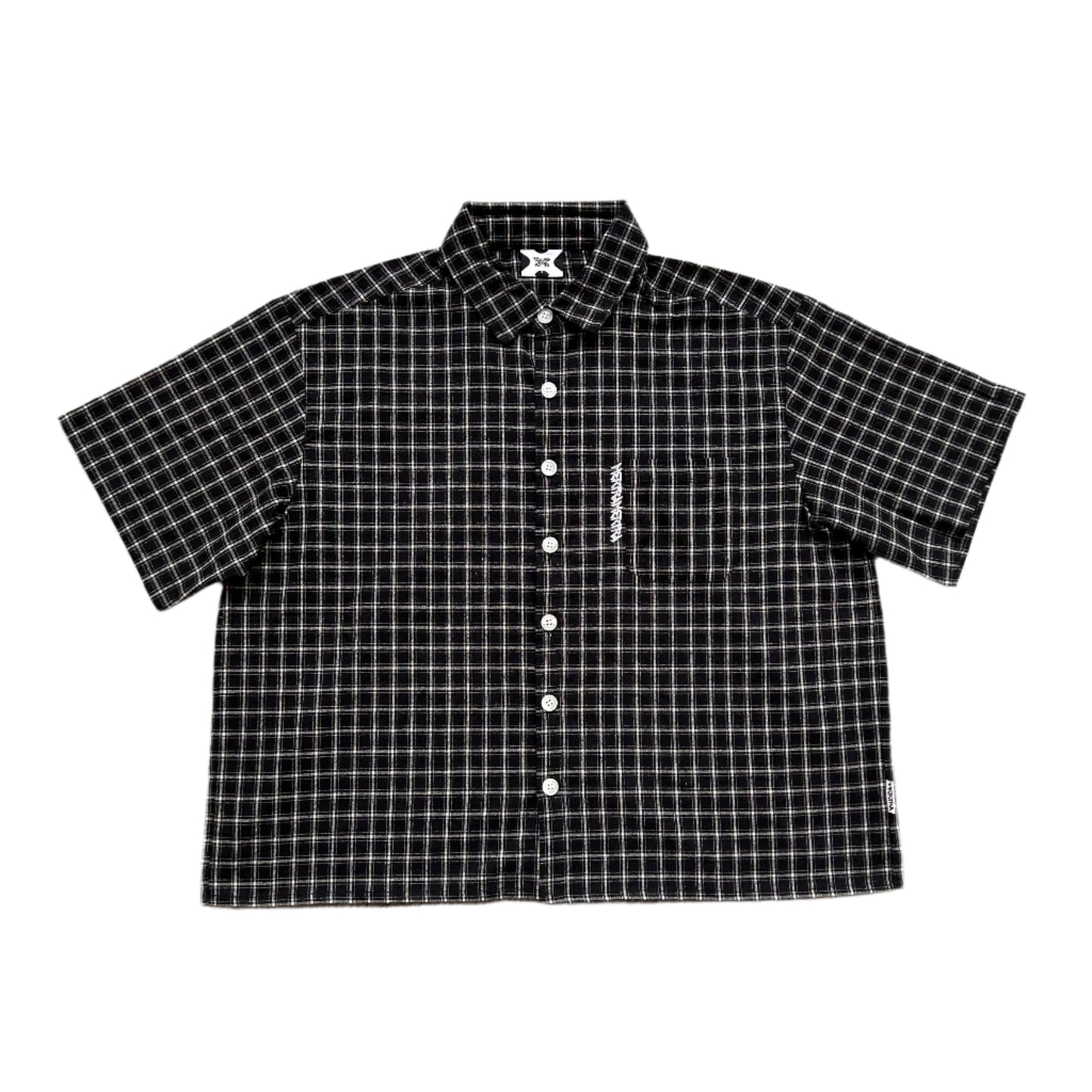 Plaid Shirt (Black)