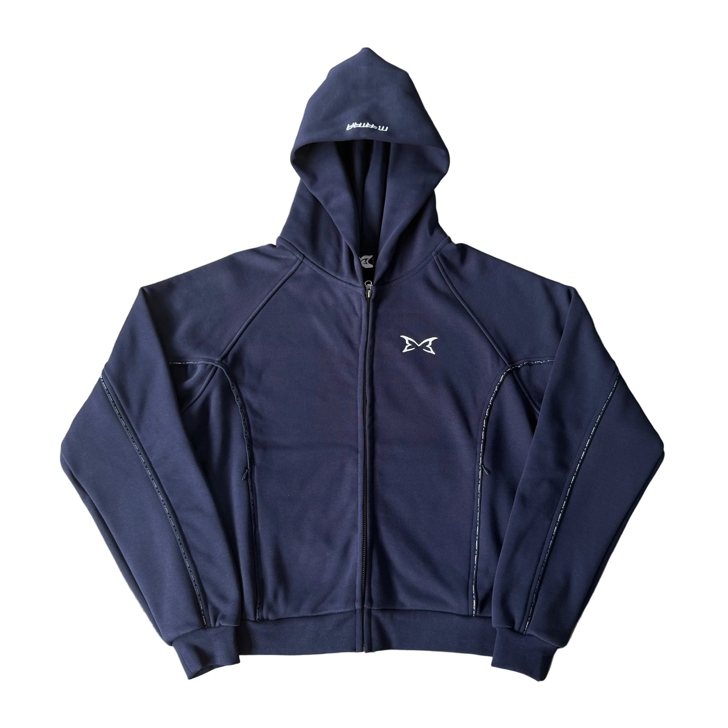 Piping Hood (Navy)