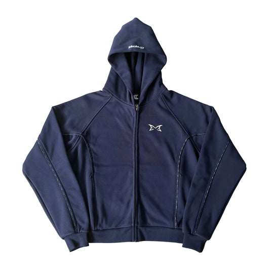 Piping Hood (Navy)