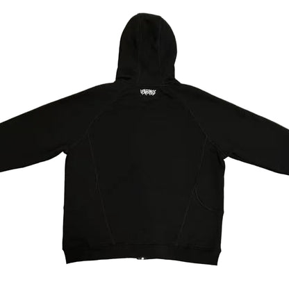 Up Thick Tracksuit Zip (Black)