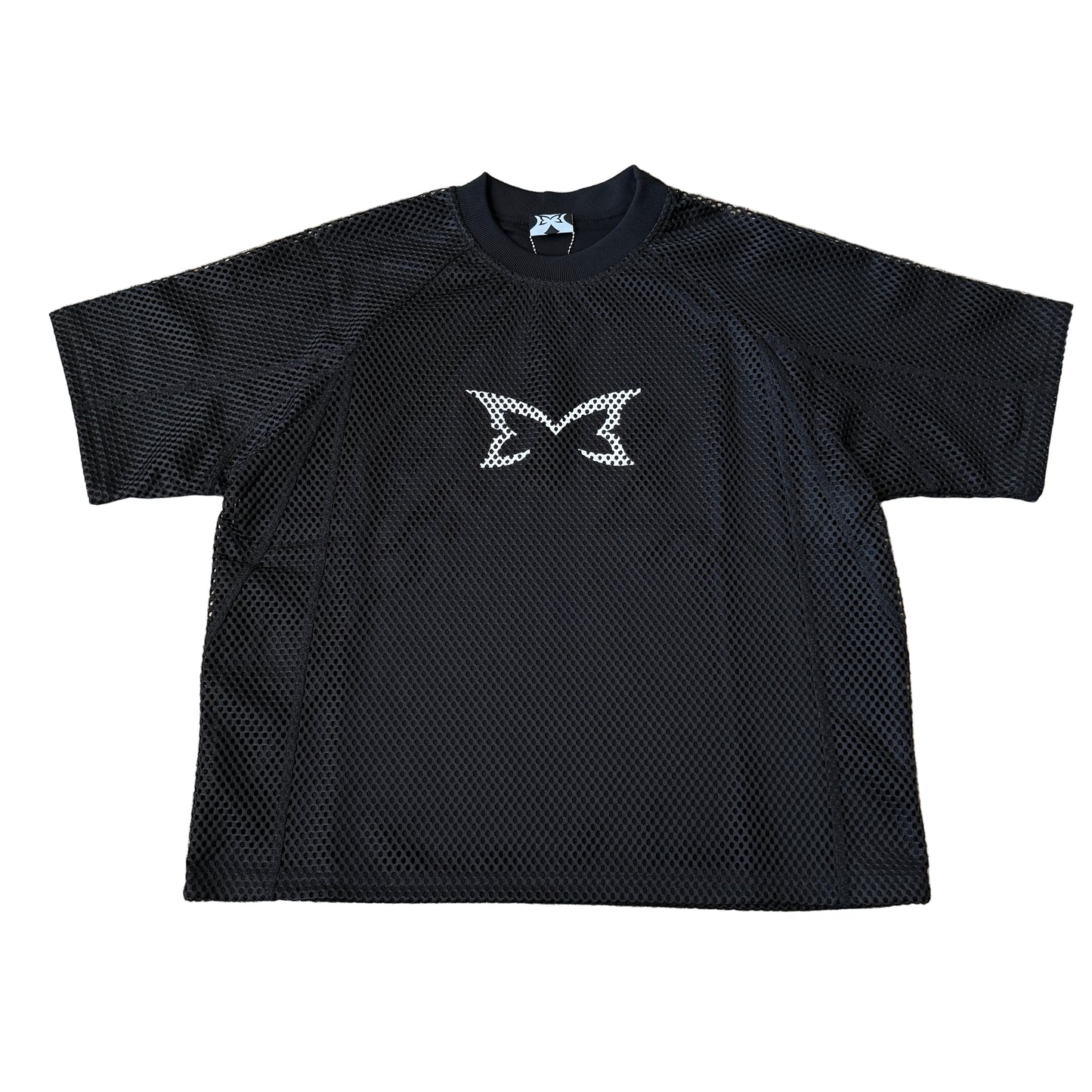 Layered Mesh Jersey (Black)