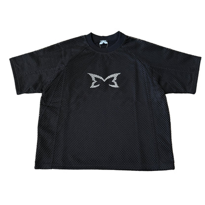 Layered Mesh Jersey (Black)