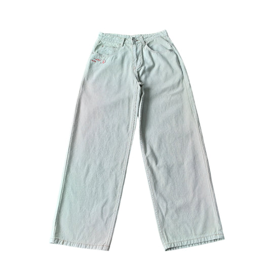 "koi fish" reverse denim