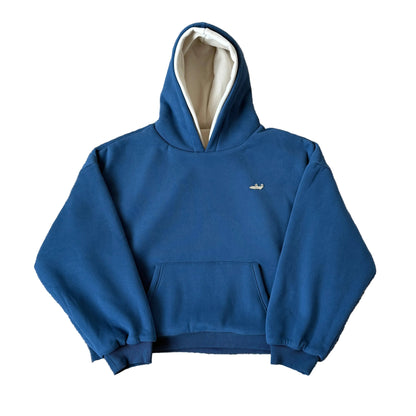 Ekough Hoodie Reversable (Blue / White)