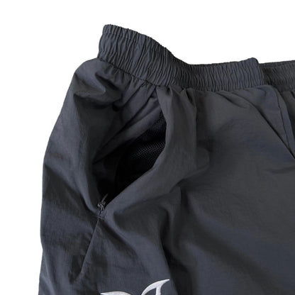 Nylon Piping Tracksuit Pants (Grey)