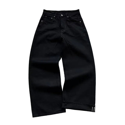 Jet Black Selvedge Denim Jeans