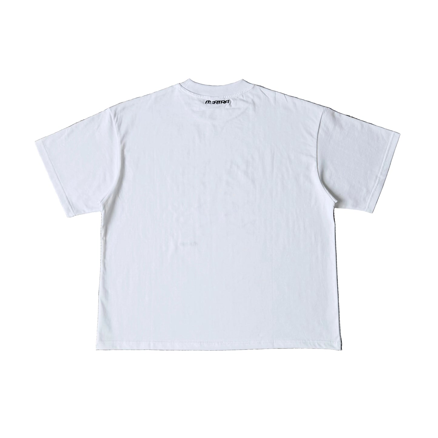 Stacked Logo Tee (White)