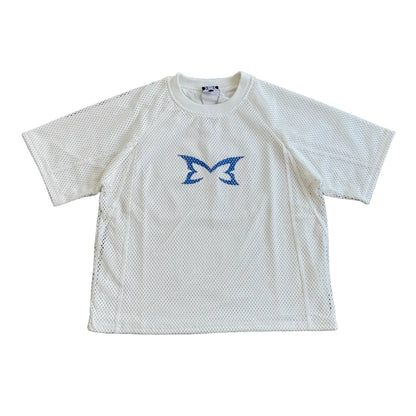 Layred Mesh Jersey (White)