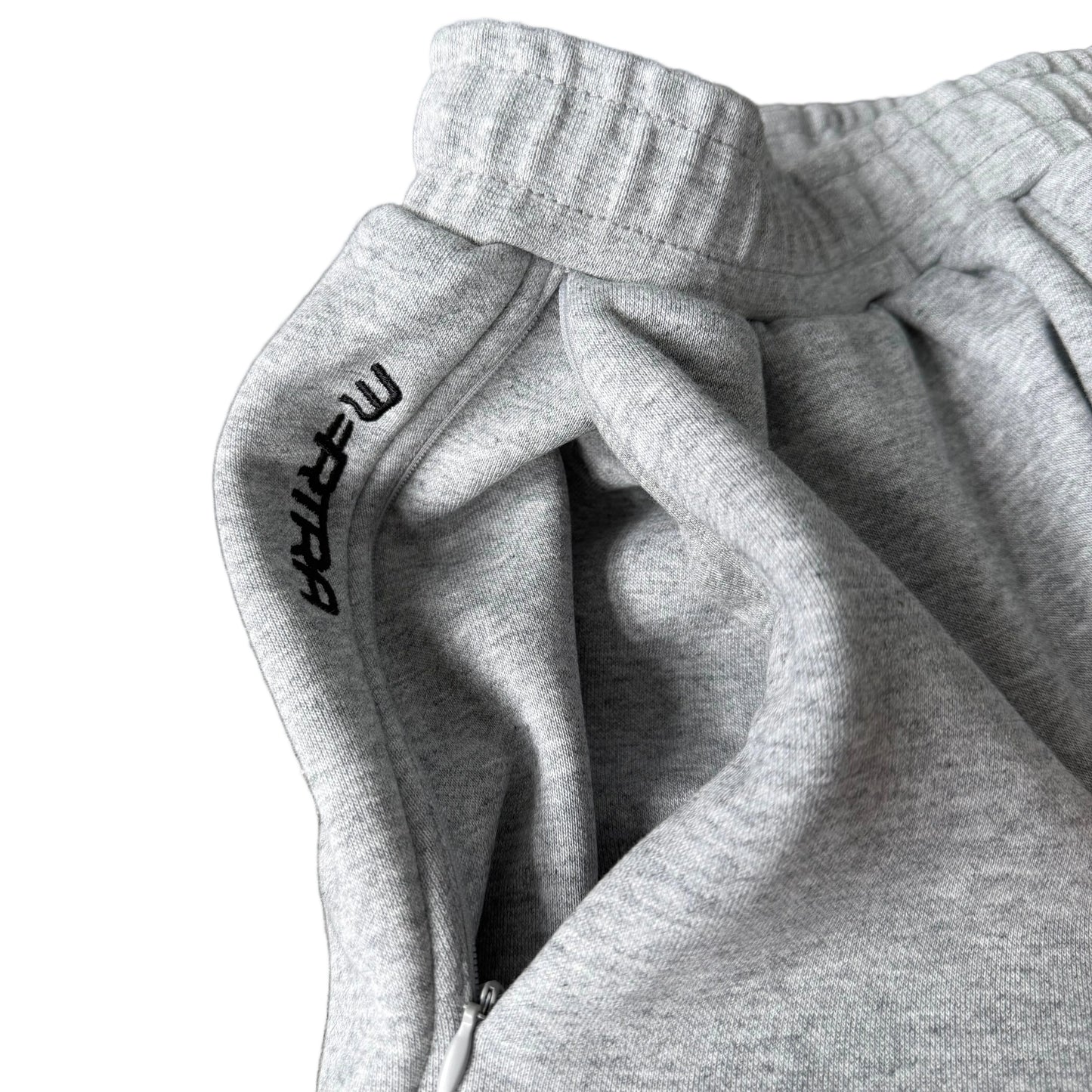 Split Panel Joggers (Grey)