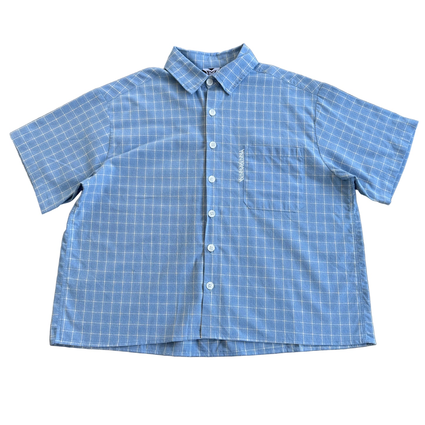 Plaid Shirt (Light Blue)