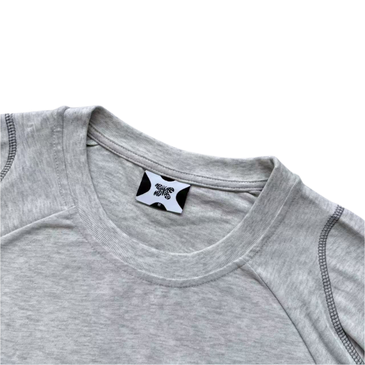 Stich Tee (Light Grey)