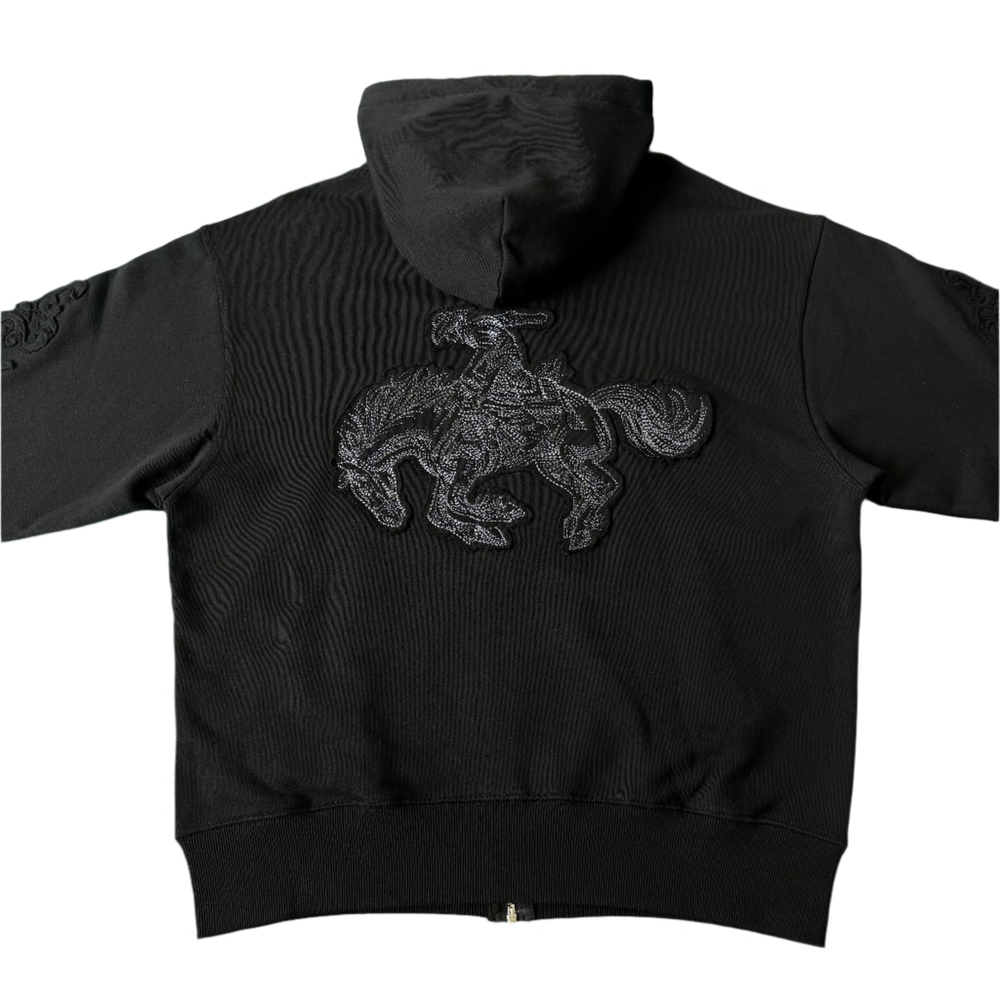 "western" Zip Up black