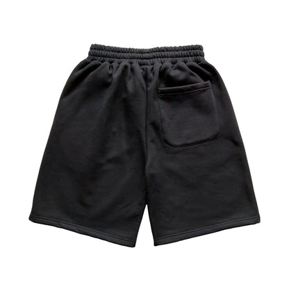 Brazil Crest Tracksuit Shorts (Black)