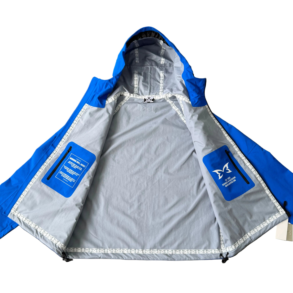Monogram Shell Jacket 2.0 (Blue)