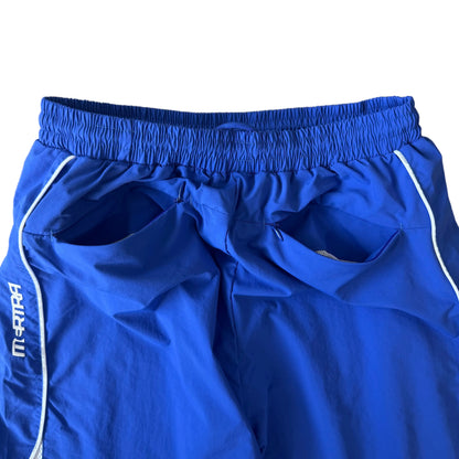 Piping Nylon Tracksuit Pants (Blue)