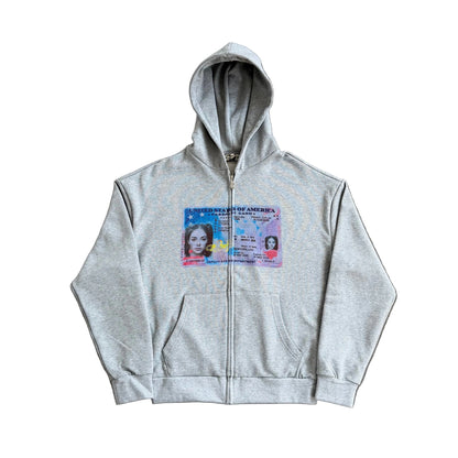 DP US Passport Zipper (Grey)