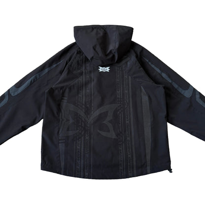 Technical Reflective Jacket Black