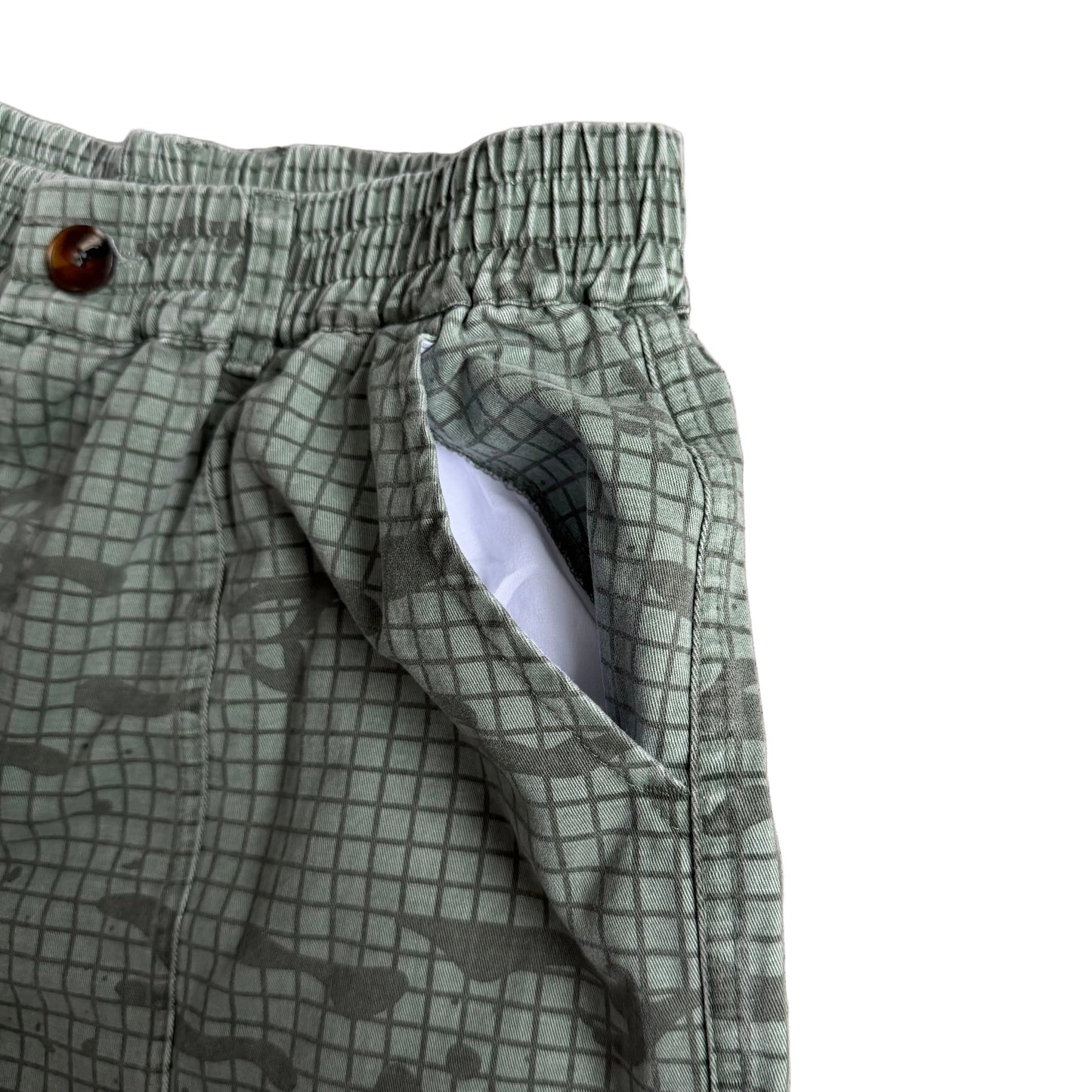 Grid Camo Shorts