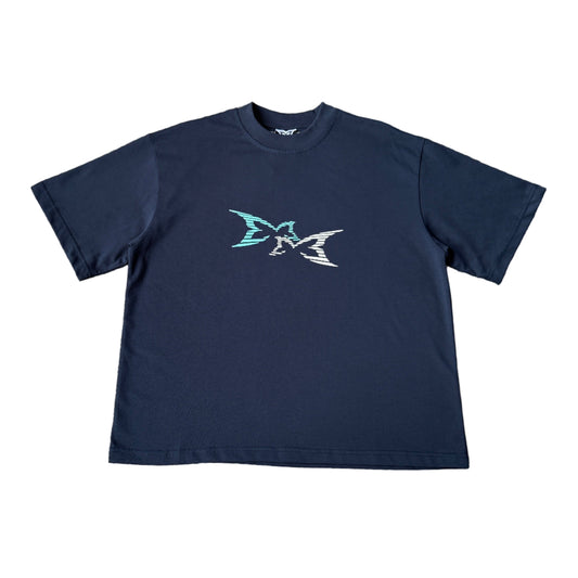 3D Logo Tee (Blue)
