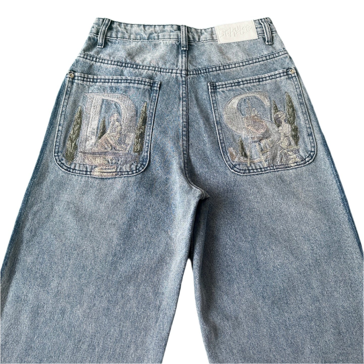 "gallery" washed Denim