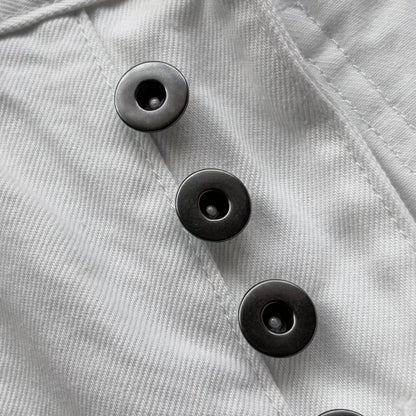 Cream Selvedge Denim Jeans