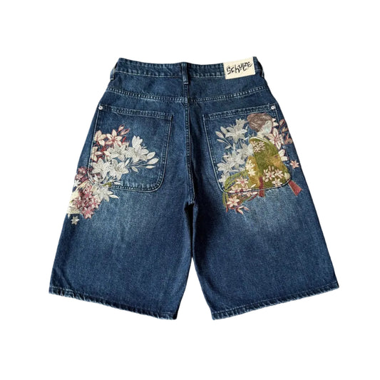 Kimono Denim Jorts