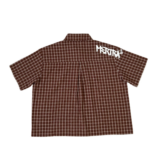 Plaid Shirt (Brown)