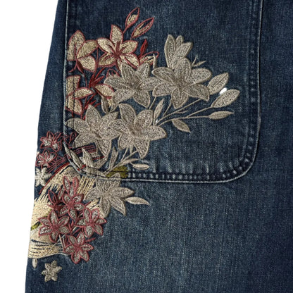 Kimono Denim Jorts