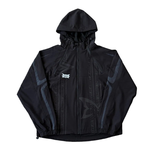 Technical Reflective Jacket Black