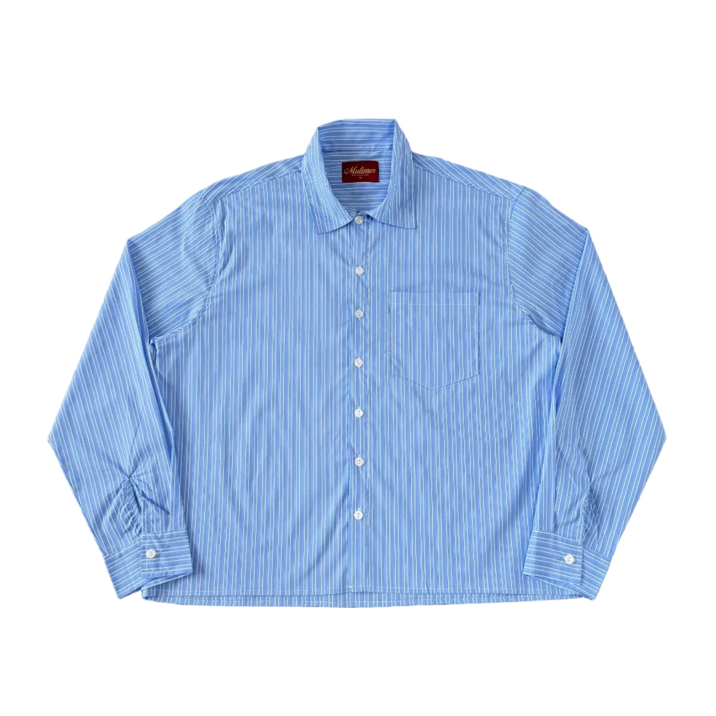 Ledgar Striped Button-Up (Blue)